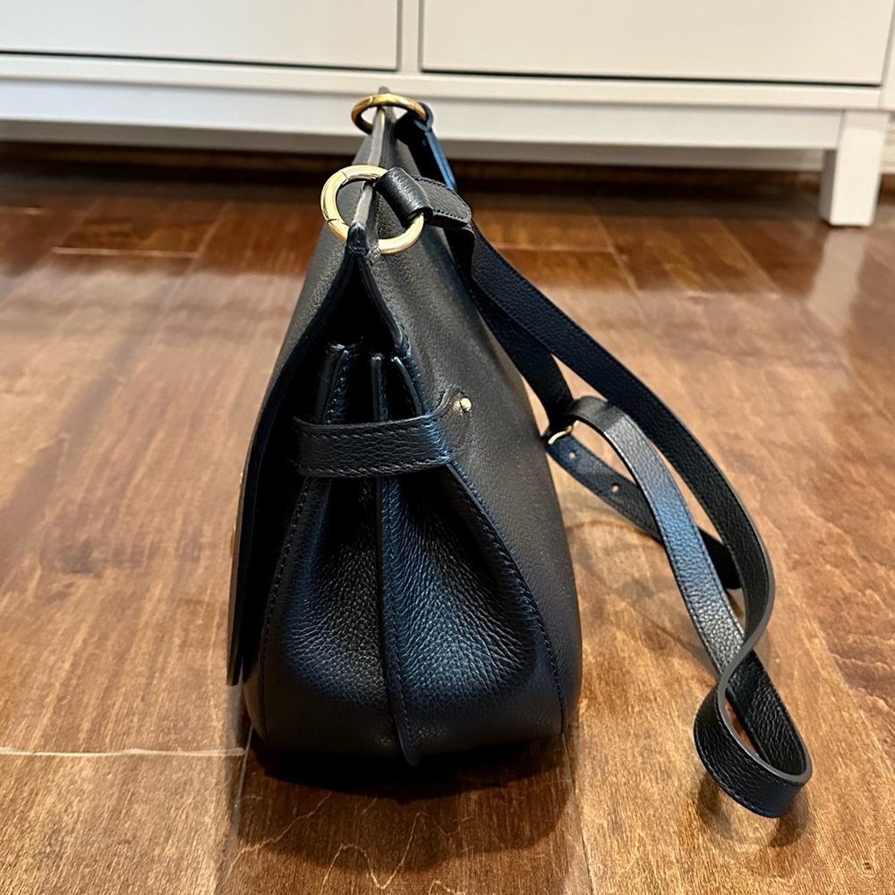 ** SOLD** Mulberry Amberley Satchel Classic, Black, Small - Picture 4 of 16